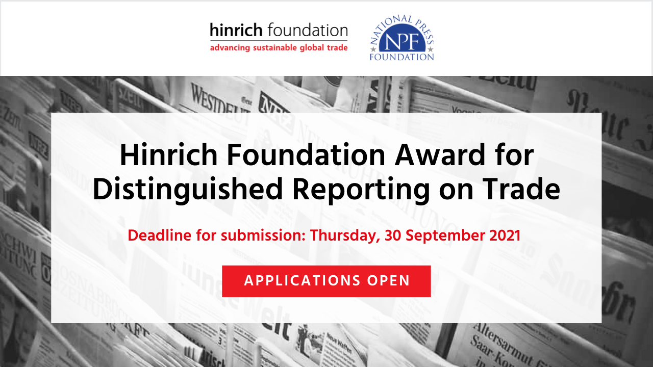 Hinrich Foundation Award 2021 Website
