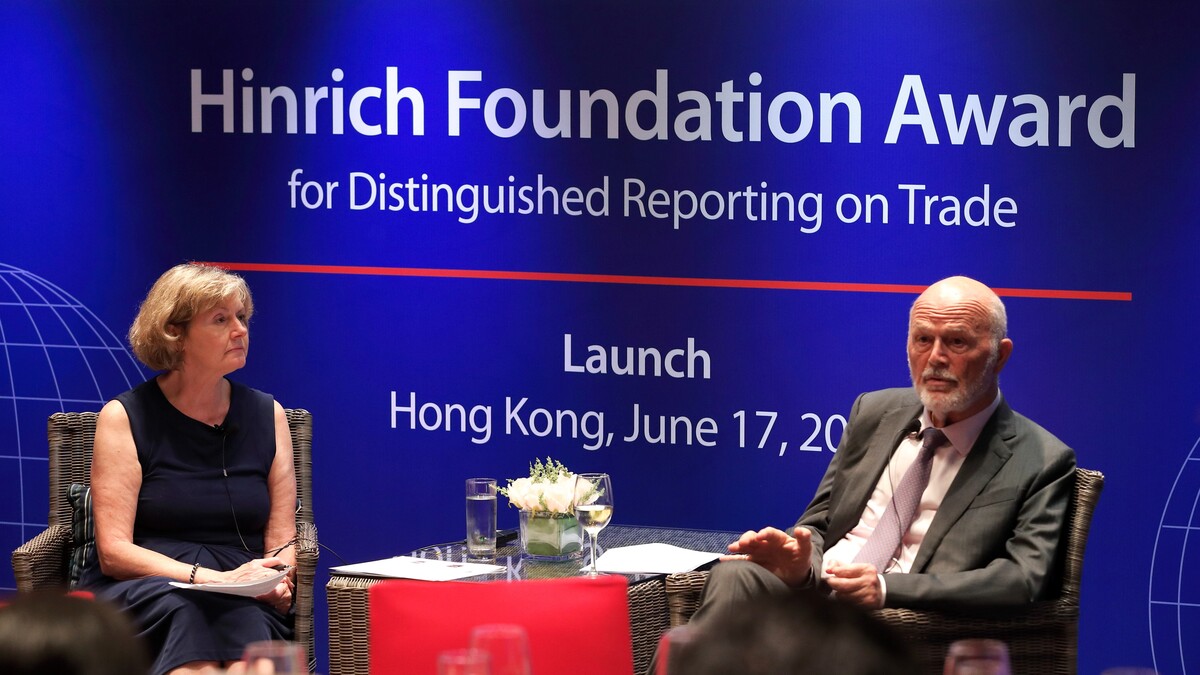 Hinrich Foundation Award For Reporting On Trade