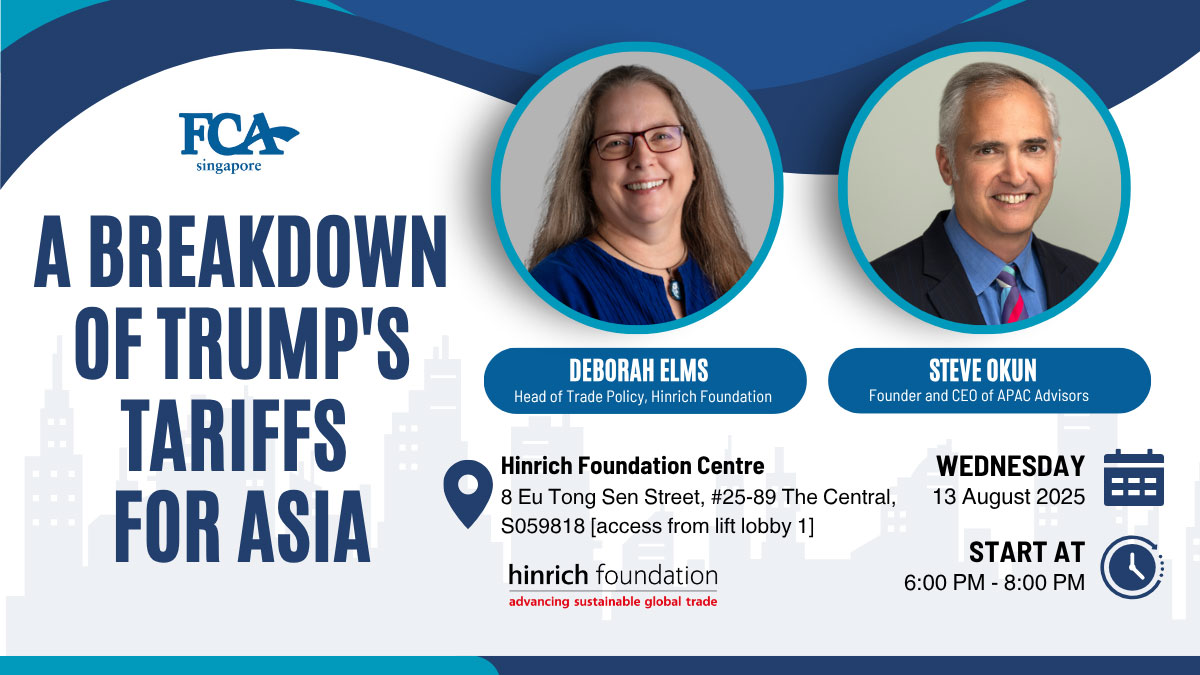 A breakdown of Trump's tariffs for Asia | Upcoming Event