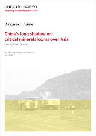 China’s long shadow on  critical minerals looms over Asia discussion guide