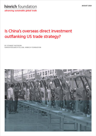 Is China’s overseas direct investment outflanking US trade strategy? by Stewart Paterson