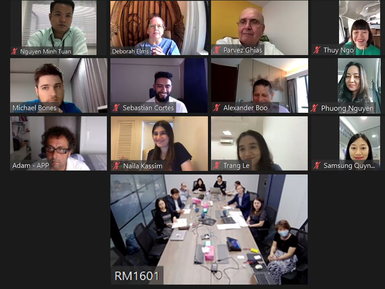 Screenshot Of EPAC & SAC Meeting For The Master Of Global Trade Review