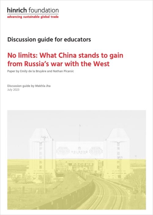 No limits: What china stands to gain from Russia’s war with the West