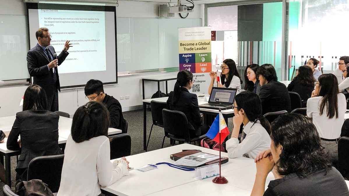 Hinrich Foundation Trade Simulation HTNS Vietnam 2019 RMIT