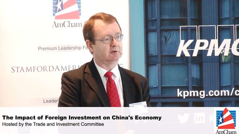 Hinrich Foundation Michael Enright Amcham FDI In China