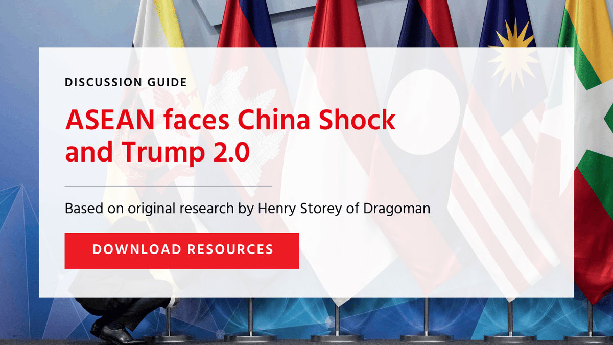 ASEAN faces China Shock and Trump 2.0 discussion guide